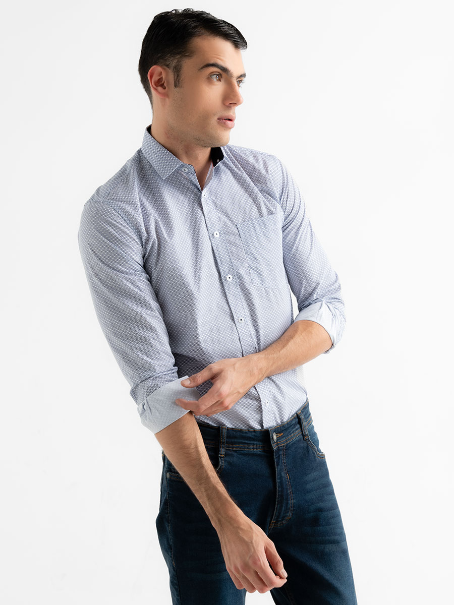 Camisa con solapa