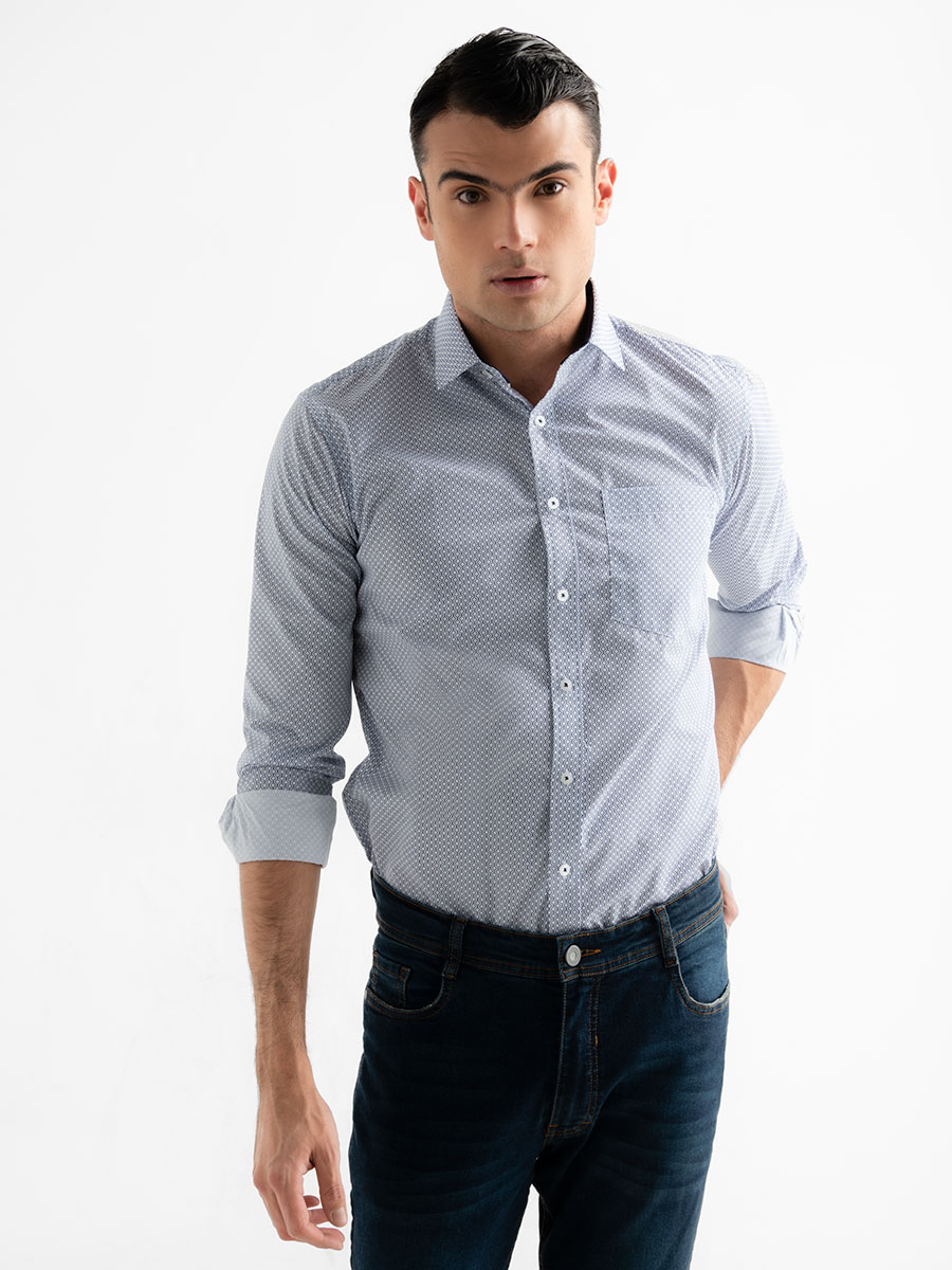Camisa con solapa