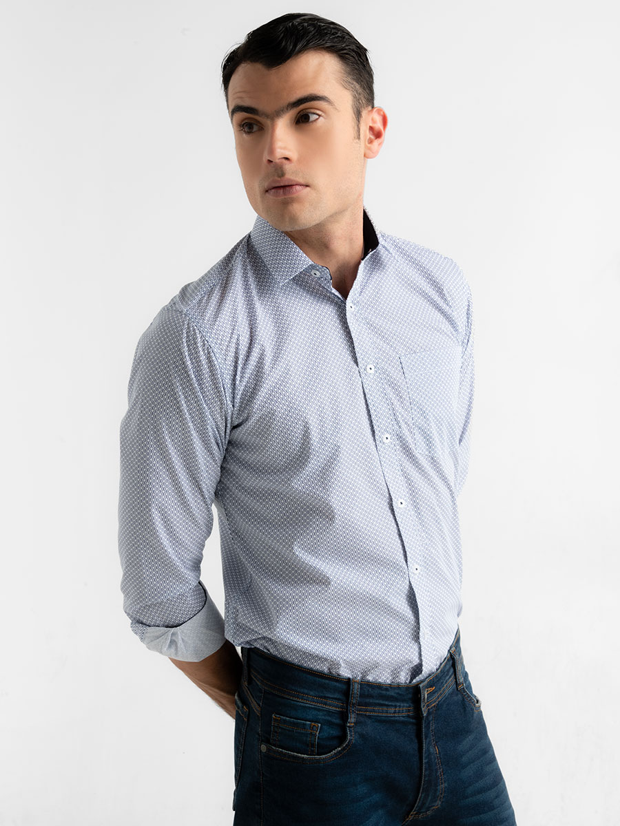 Camisa con solapa