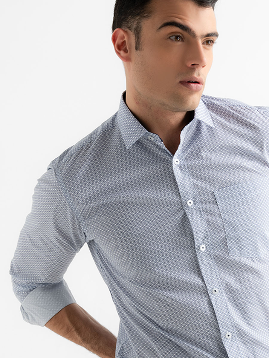 Camisa con solapa