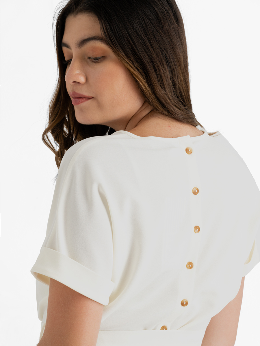 Blusa con Cinturón