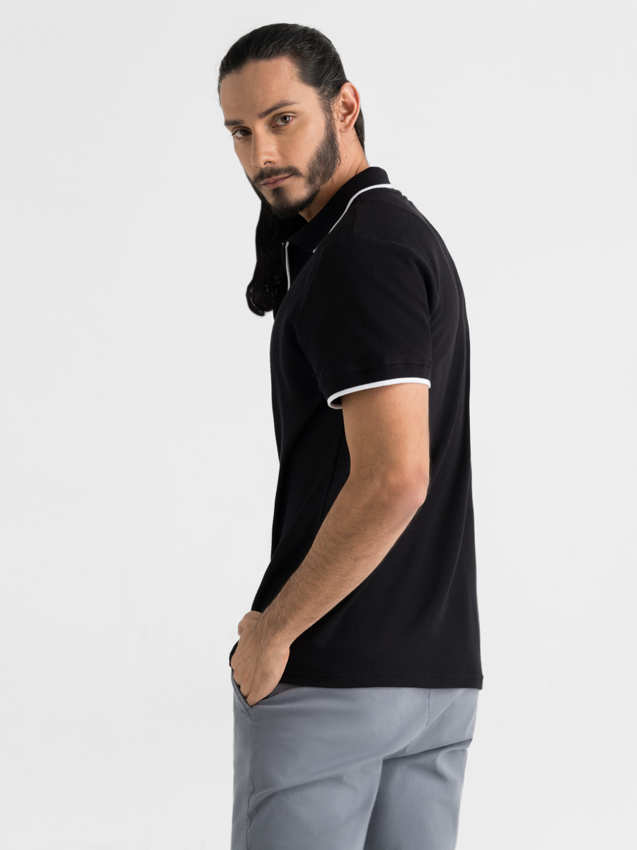 Camiseta Polo con Cierre