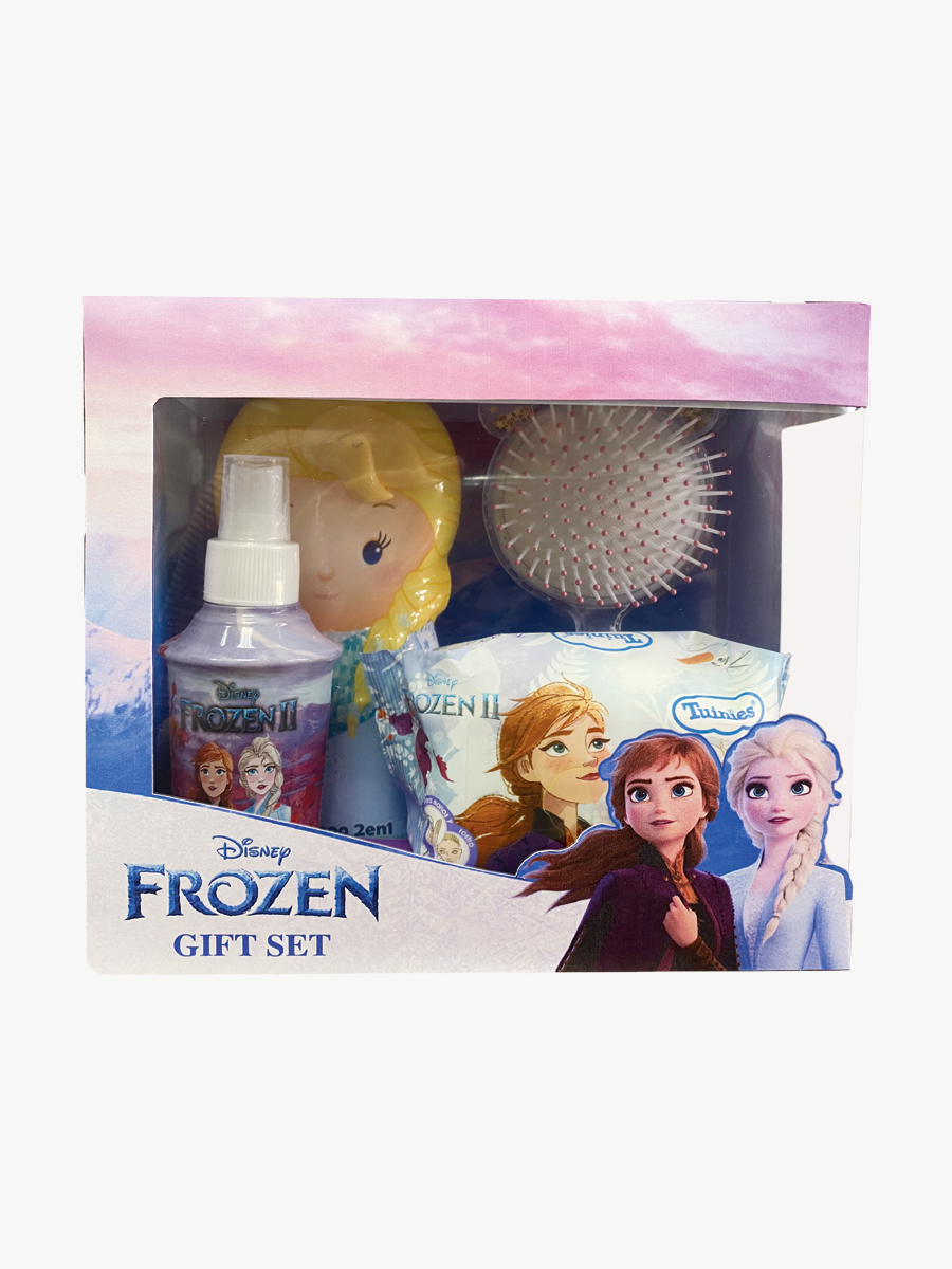 Gift Set Frozen: Shampoo + Colonia + Toallitas Húmedas x25