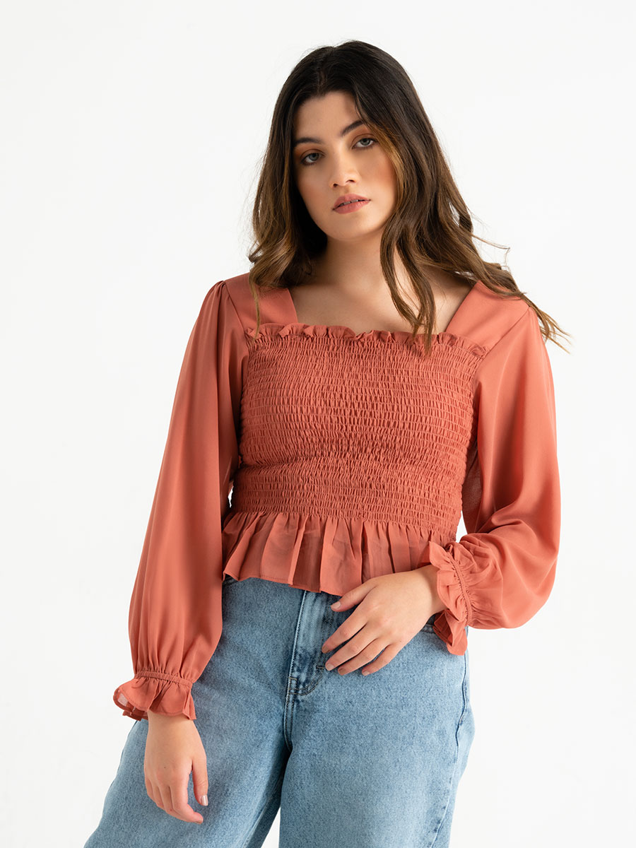 Blusa Elástica Bombacha
