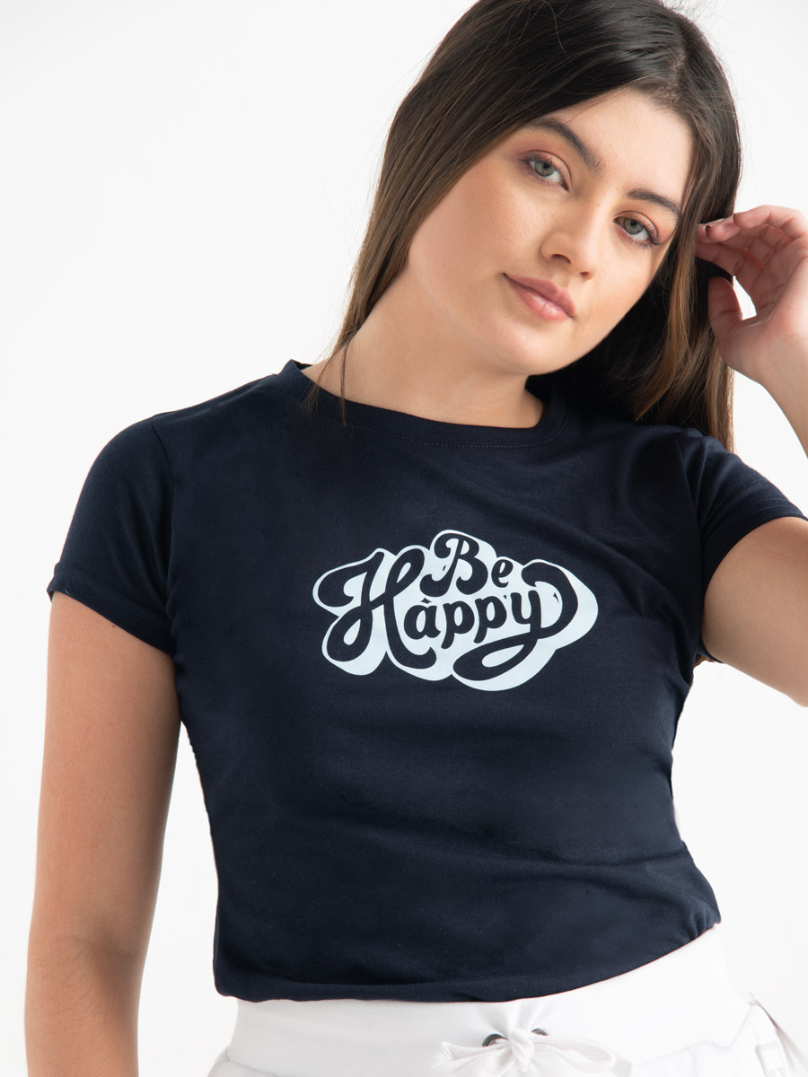 Camiseta Be Happy