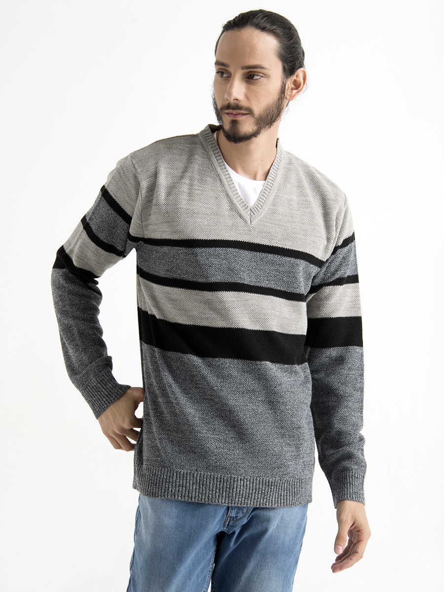 Sweater con Rayado