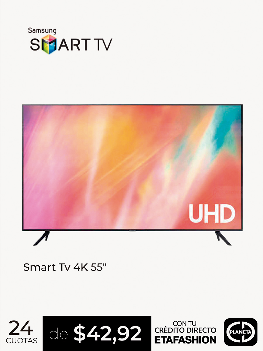 Smart Tv 4K 55"  AU7000 - Samsung