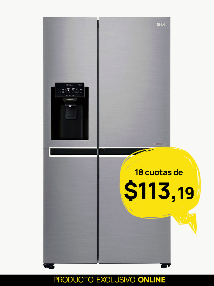 Refrigeradora LG GS65SDP1
