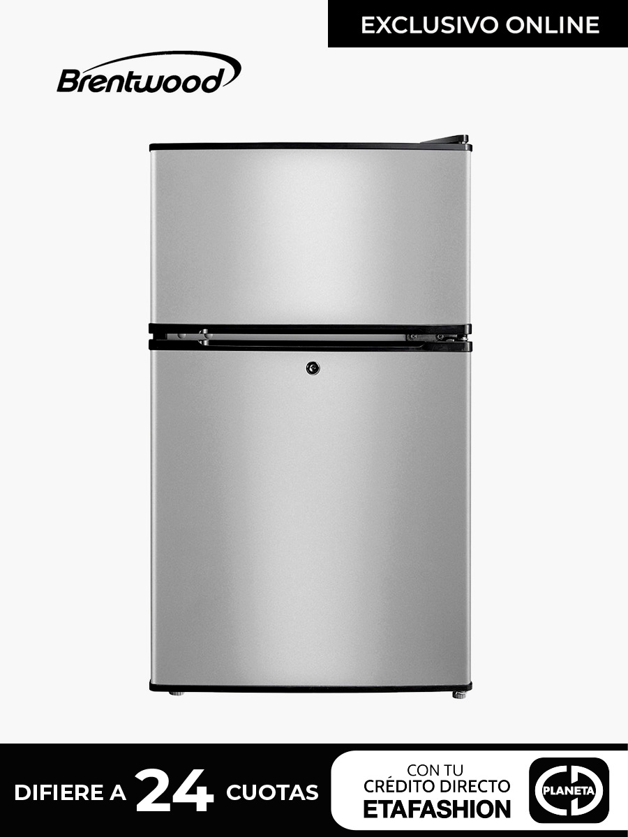 Mini Refrigerador Brentwood BCD 87S /  87 Lts - Silver