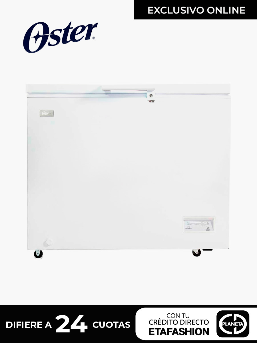 Congelador Horiz Oster OS-CF11002WE / 316 Lts - Blanco 