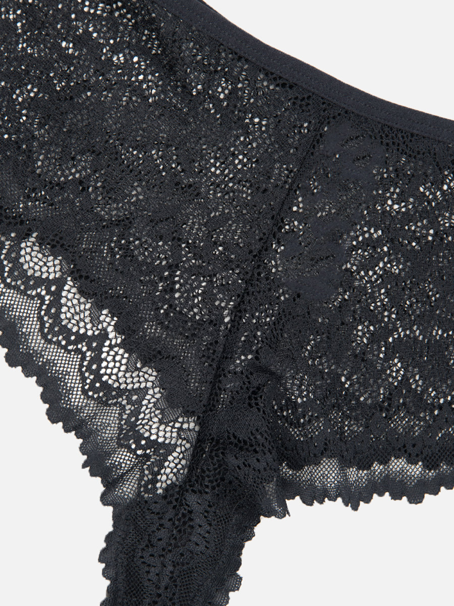 Panty con encaje