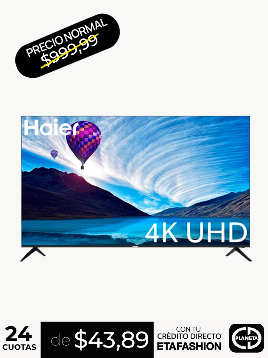 Smart Tv 4K 58"  LE58K6600 - Haier
