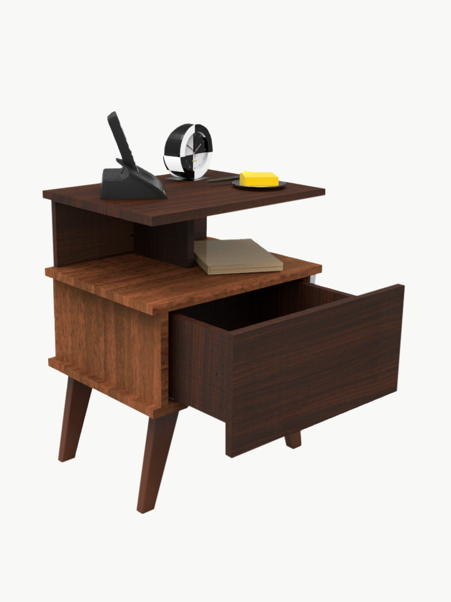 Nochero 1 Cajon - Mueble Fácil