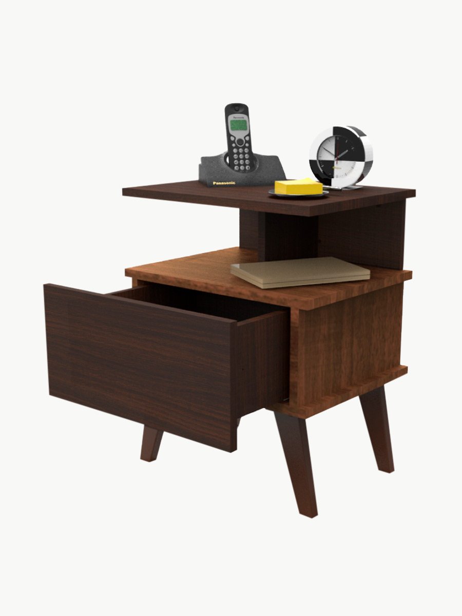 Nochero 1 Cajon - Mueble Fácil