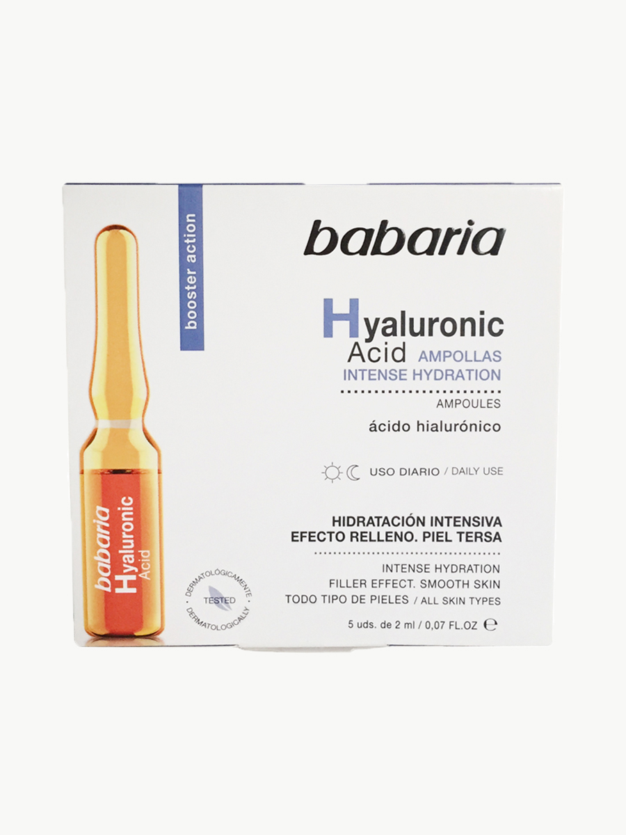 Babaria - Ampollas Hidratación Intensiva con Ácido Hialurónico