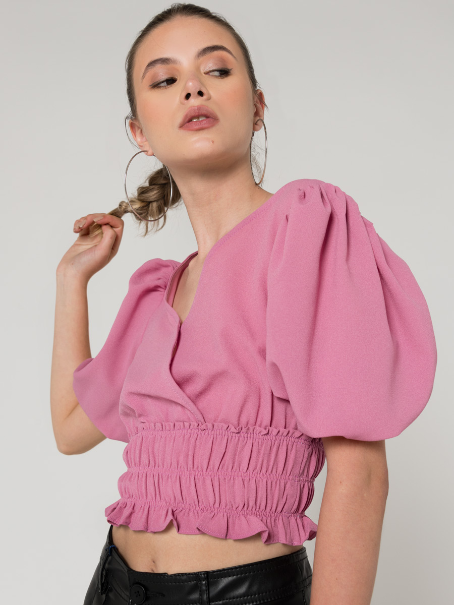 Crop top nido de abeja - Navigare