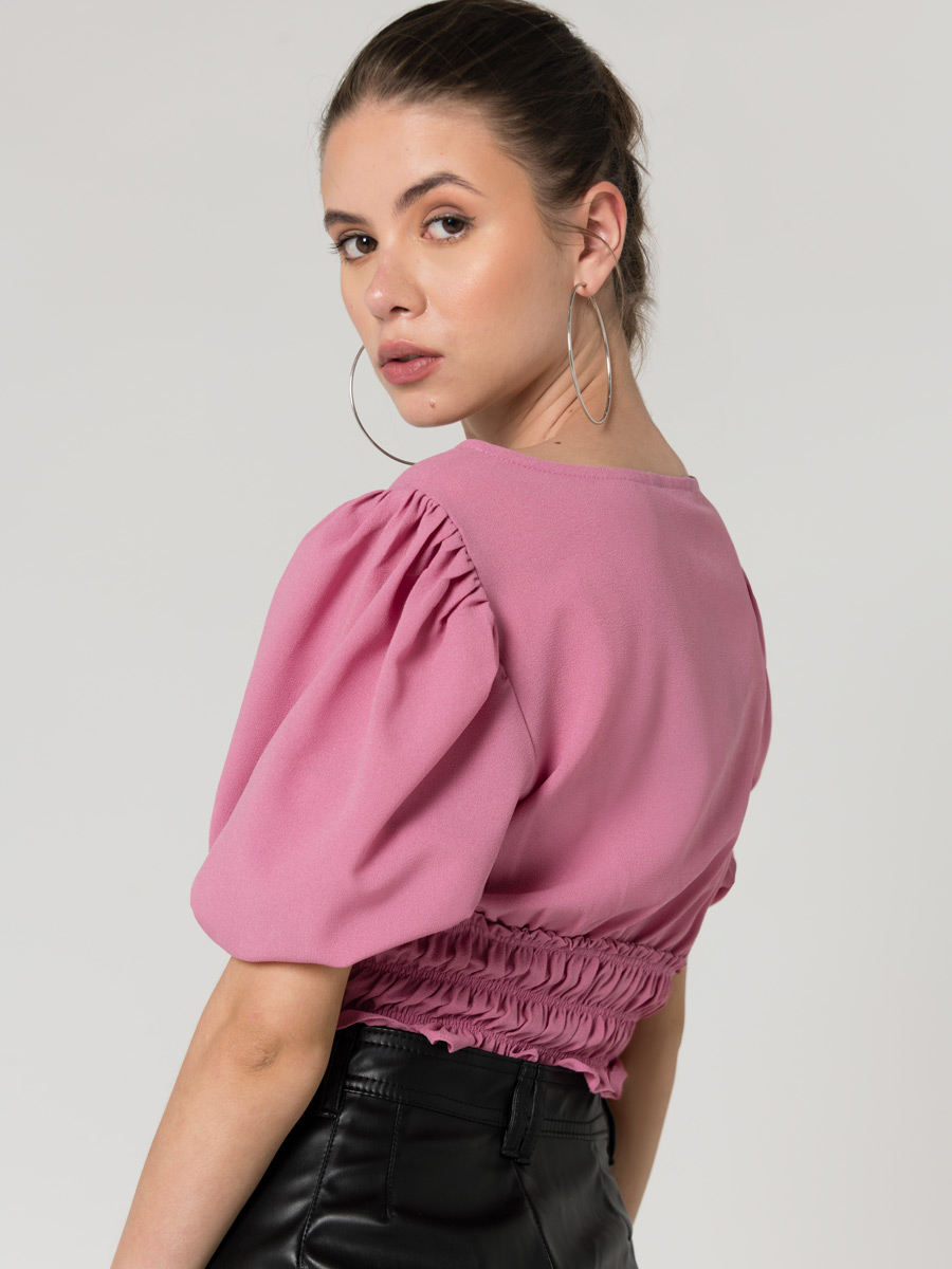 Crop top nido de abeja - Navigare