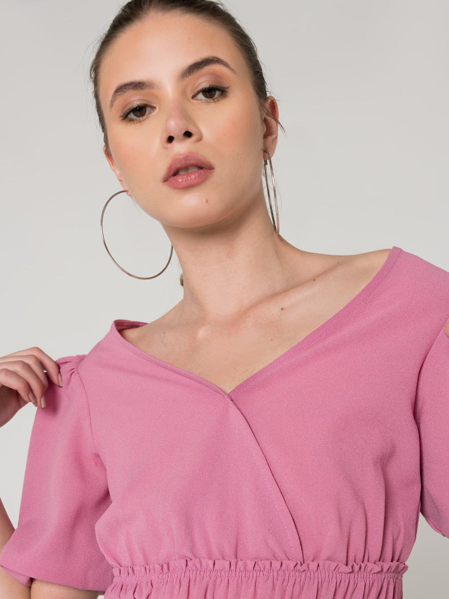 Crop top nido de abeja - Navigare