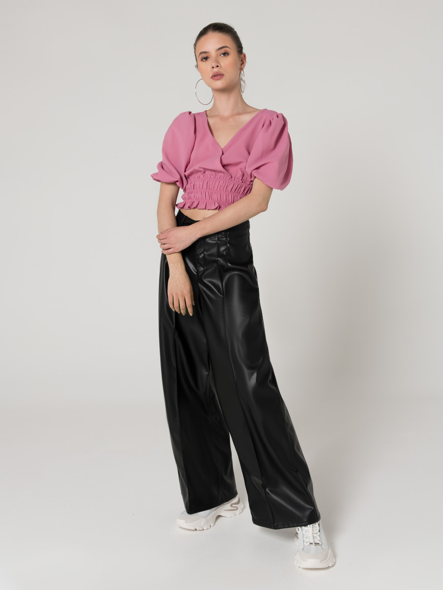 Crop top nido de abeja - Navigare
