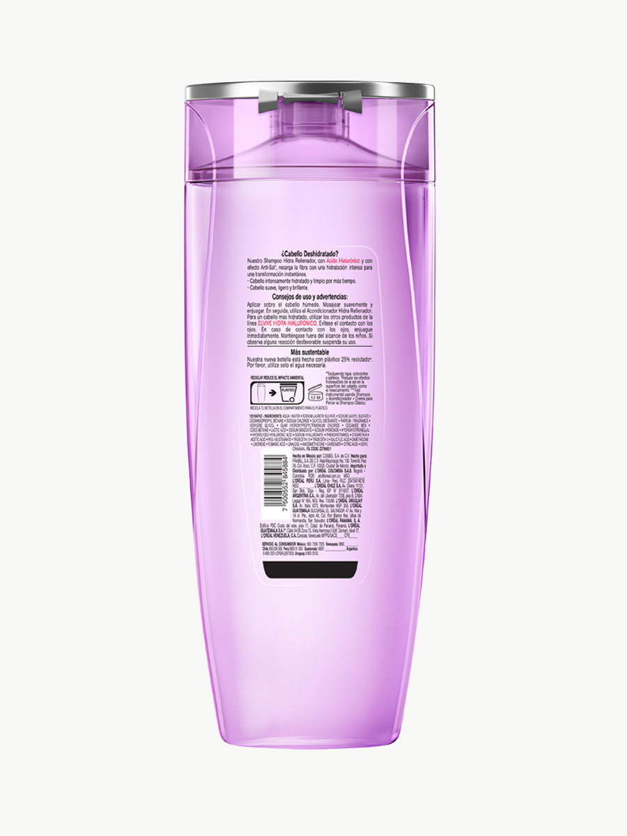 Shampoo Hidra Rellenador - ELVIVE
