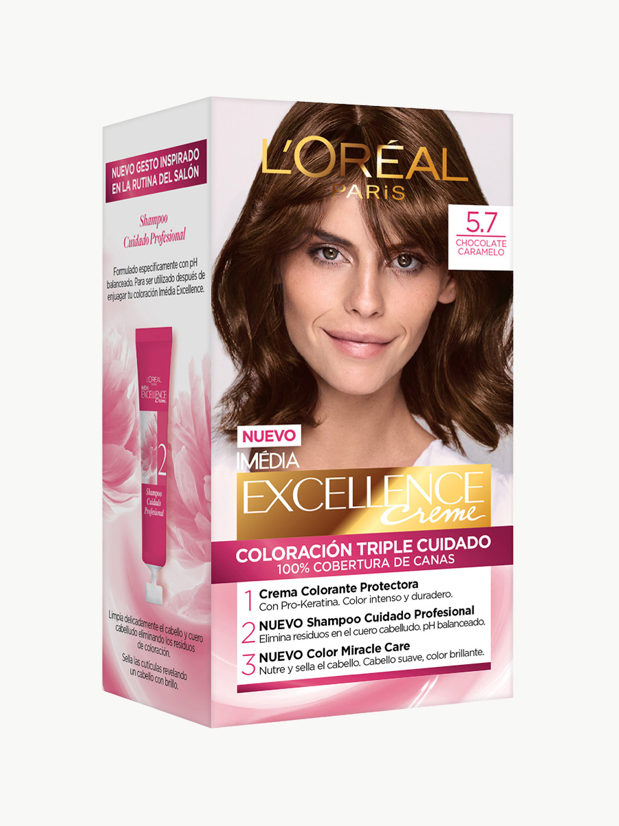Excellence - Tinte Chocolate Caramelo 5.7
