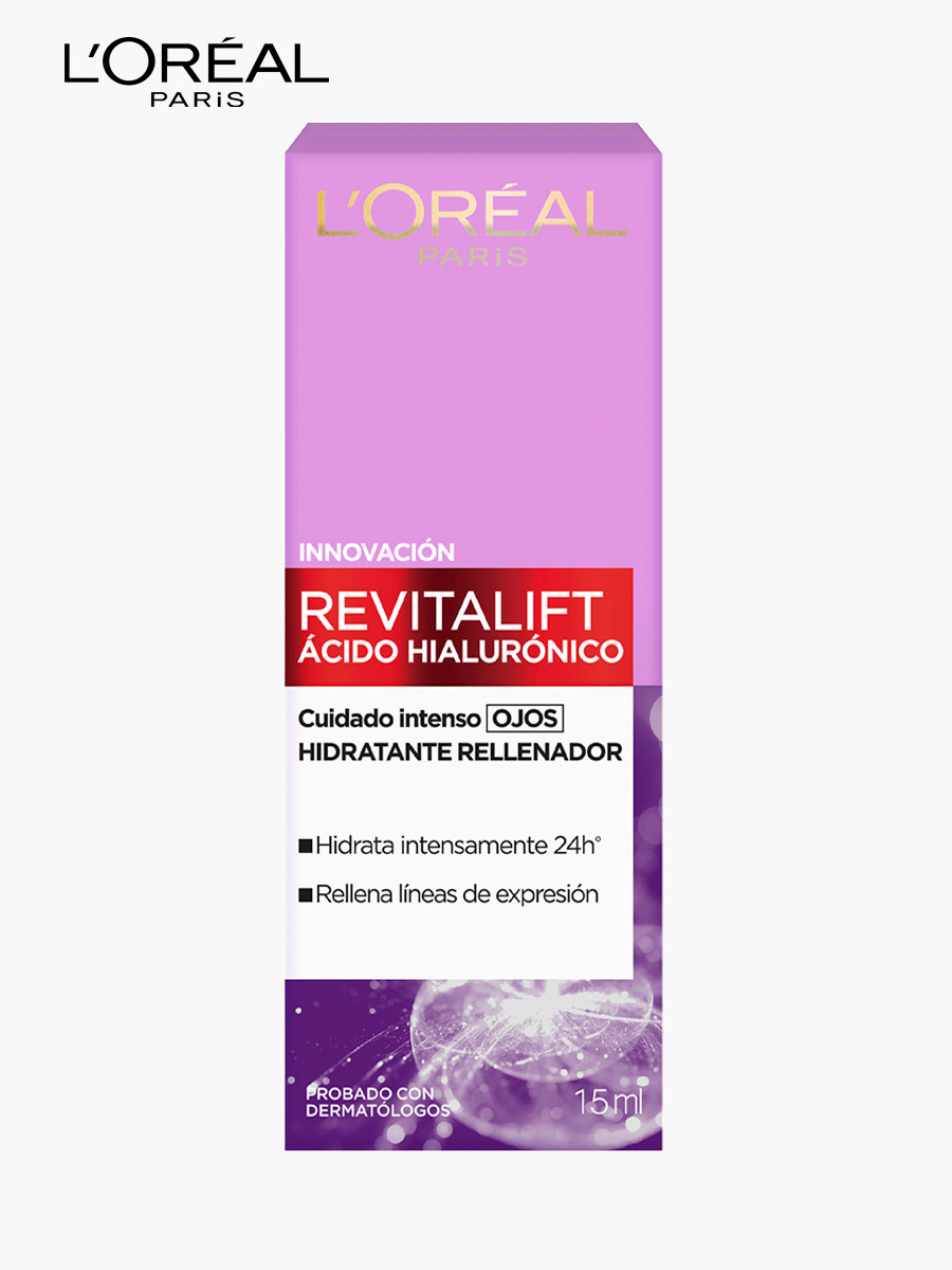 L'Oréal - Crema de Ojos Revitalift Ácido Hialurónico