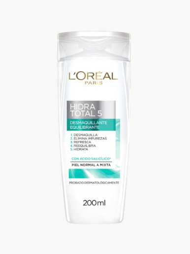 L'Oréal - Desmaquillante Equilibrante Hidra Total 5
