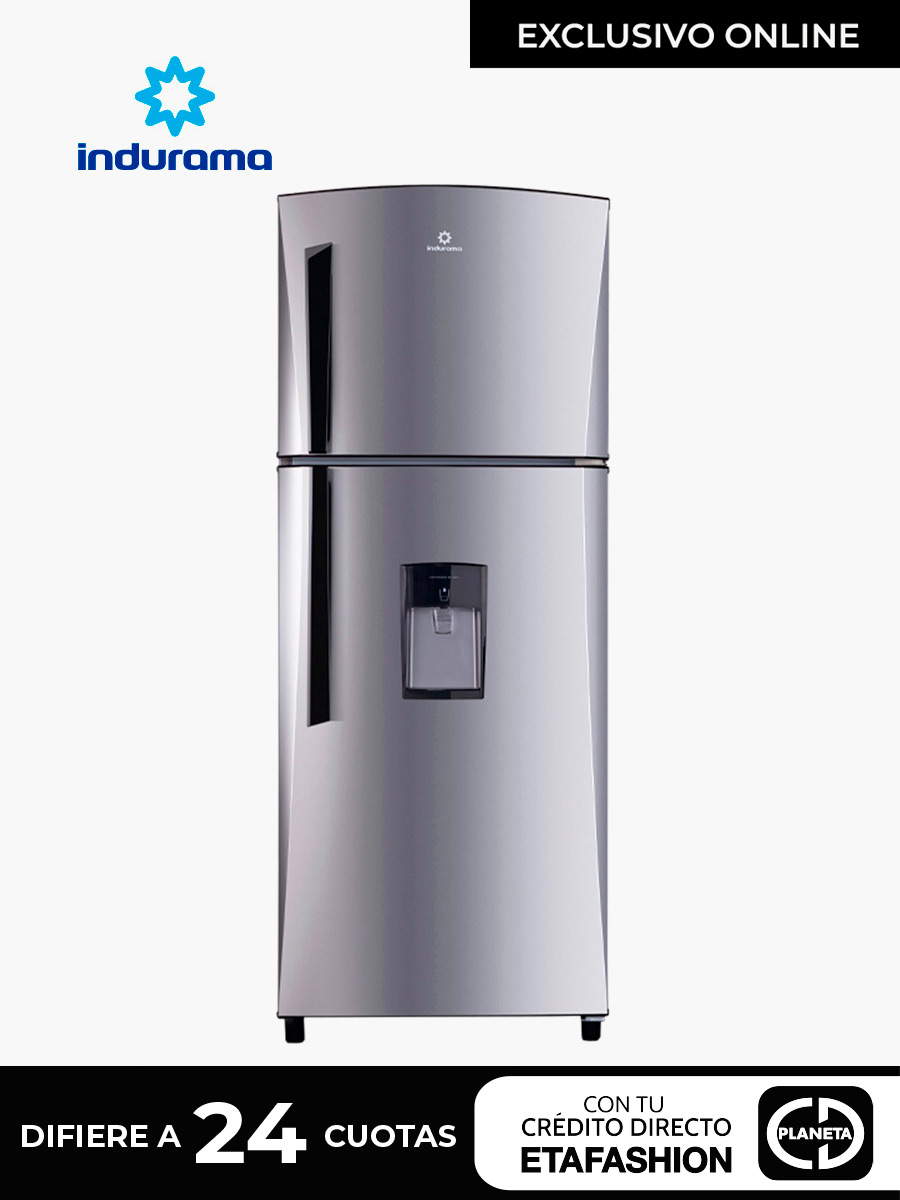 Refrigeradora 291Lts Ri- 395 Qua Metal Nof S01 -  Indurama