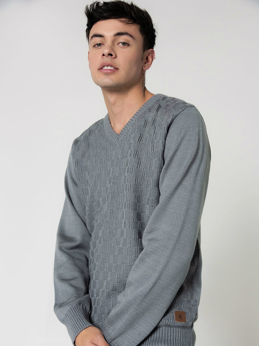 Sweater cuello en V - Executive