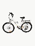 Bicicleta Eléctrica HoteBike A5AH26 / Blanco