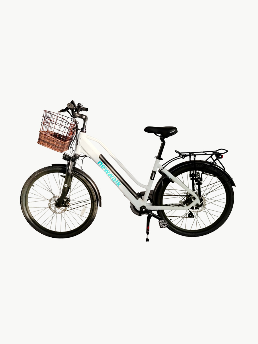 Bicicleta Eléctrica NewWalk City Bike II / Blanco