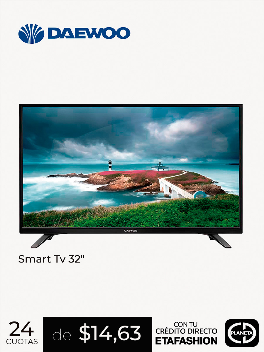 Smart Tv 32" Daewoo DW32D1TV500