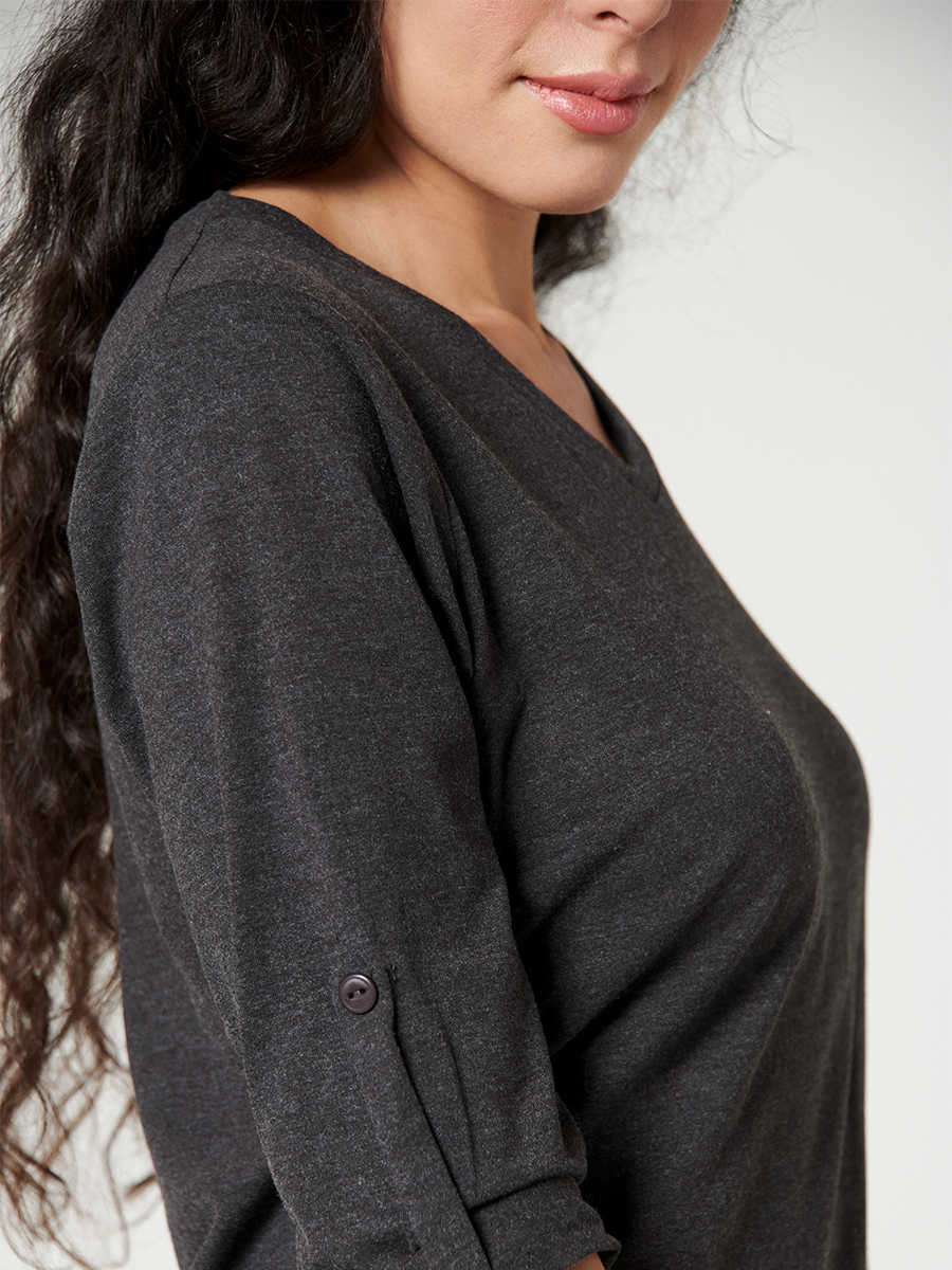 Blusa cuello en V - Etabasic
