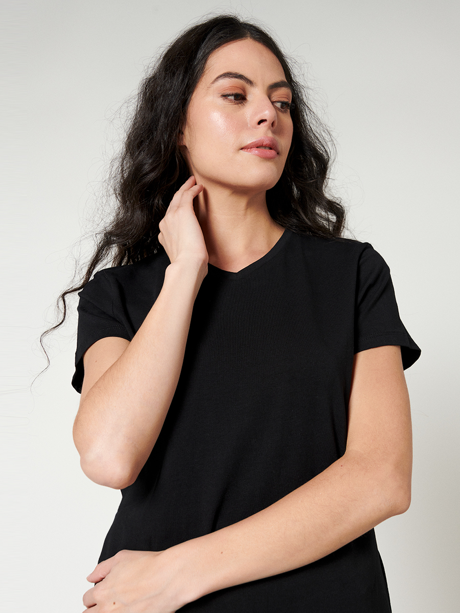 Camiseta cuello en V - Etabasic