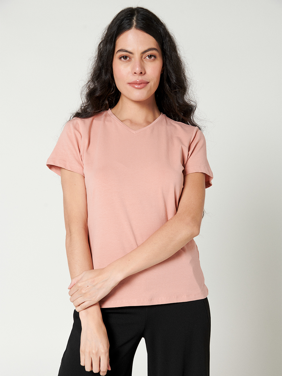 Camiseta cuello en V - Etabasic