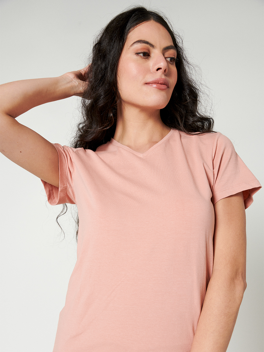 Camiseta cuello en V - Etabasic