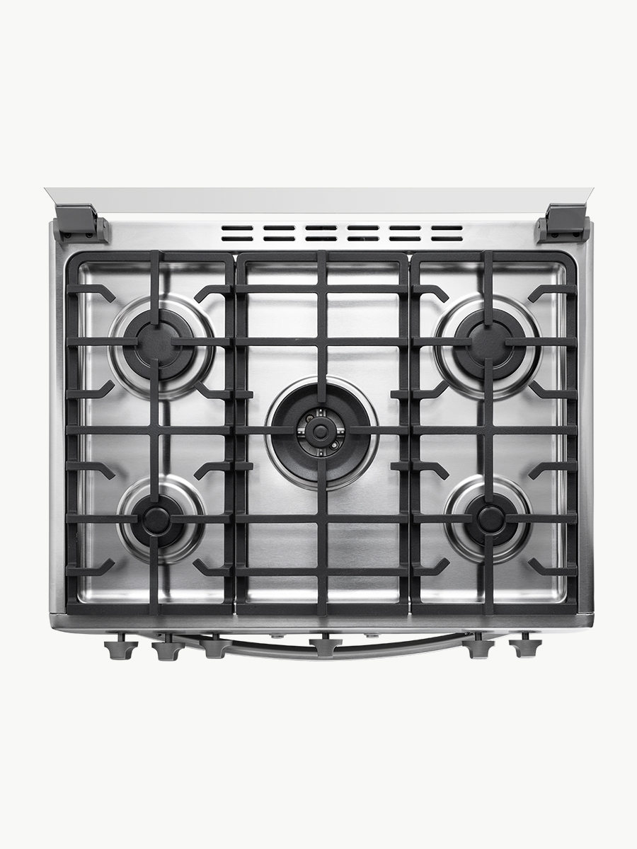 Cocina Turin Zafiro C30 S01/ 5 Quemadores Croma - Indurama