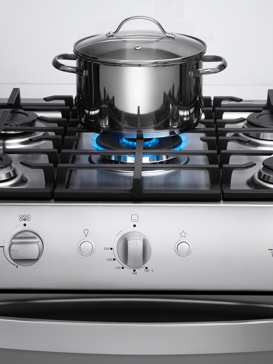Cocina Turin Zafiro C30 S01/ 5 Quemadores Croma - Indurama
