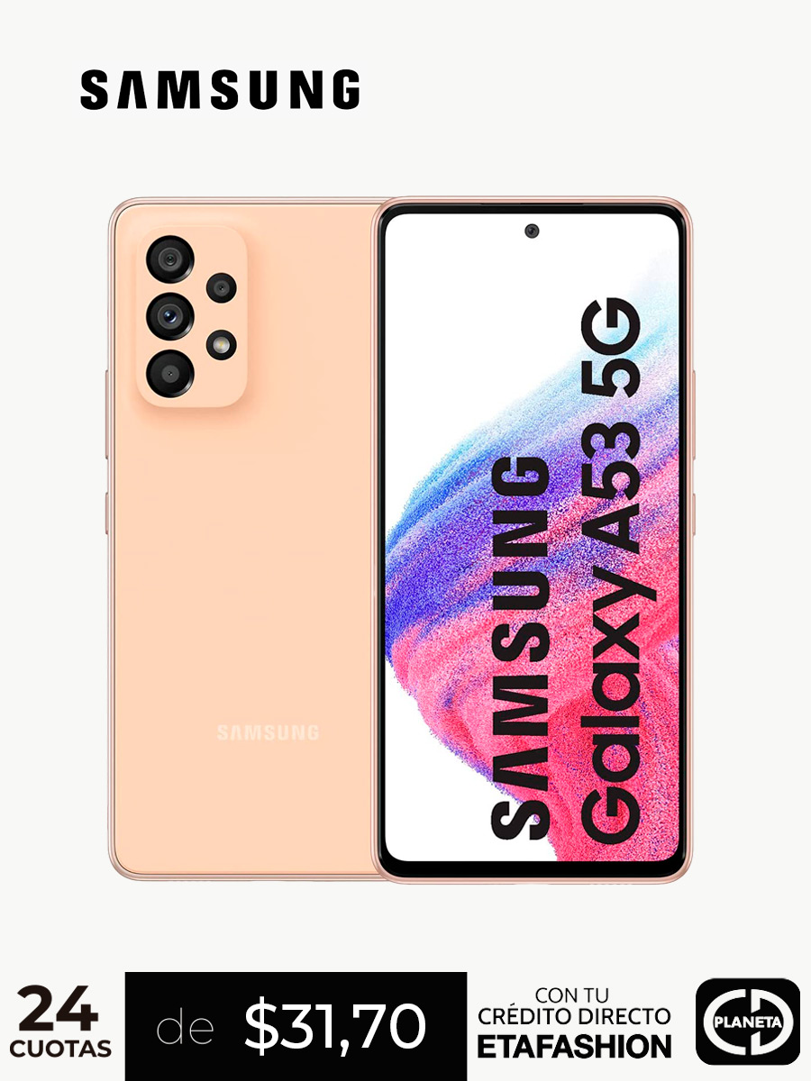 Celular Samsung Galaxy A53 5G 128GB / Naranja
