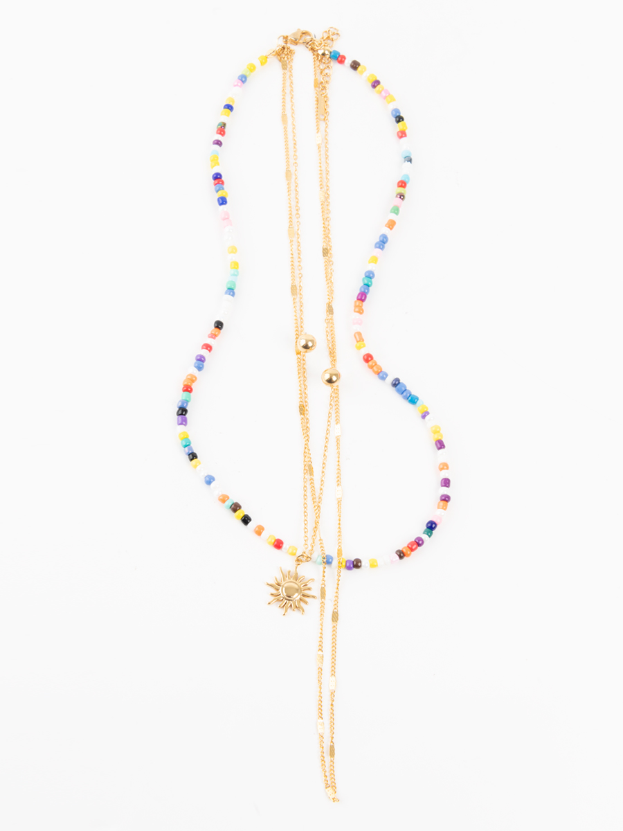 Set Collar + Aretes