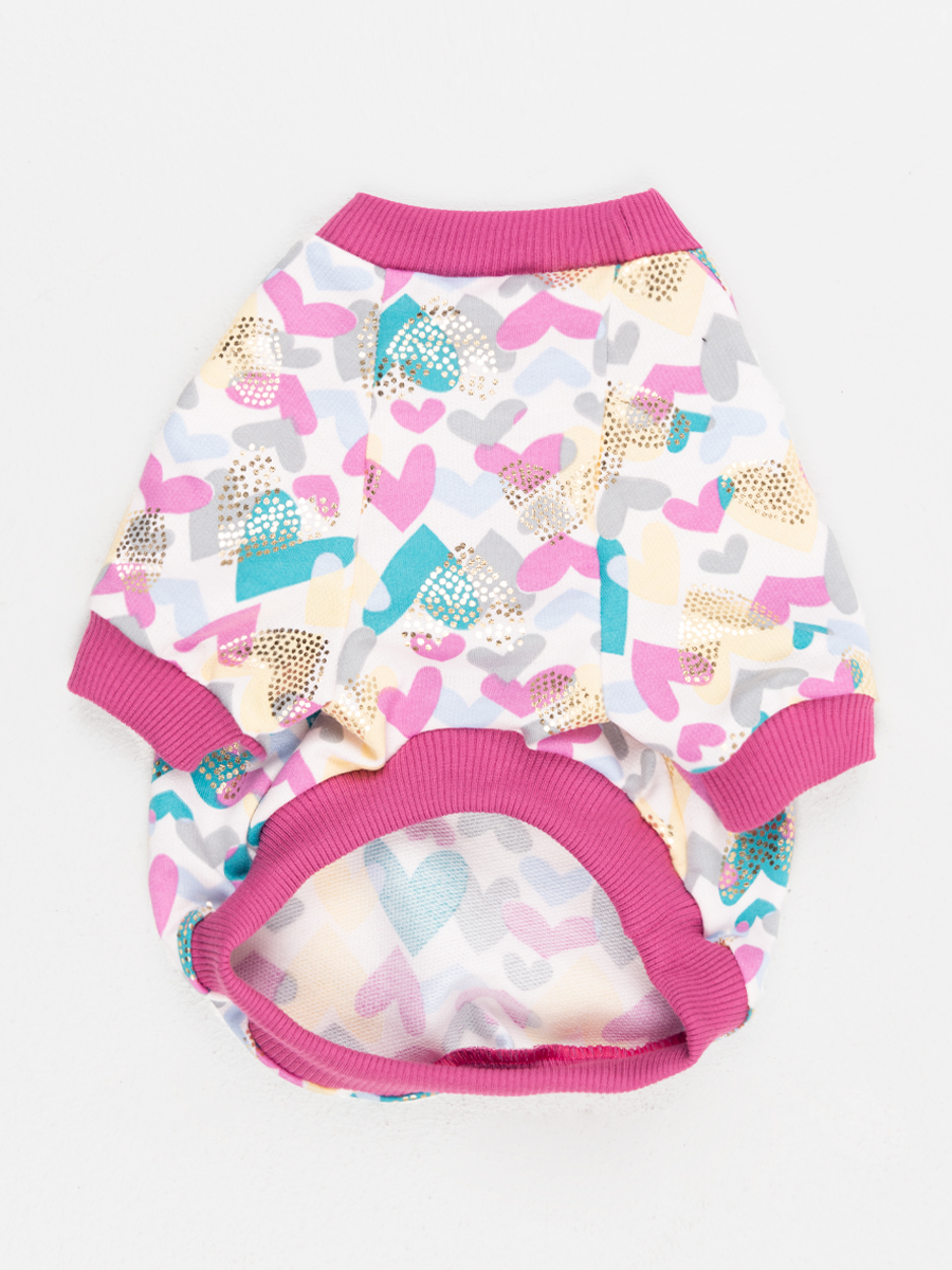 Buzo Hearts para mascotas