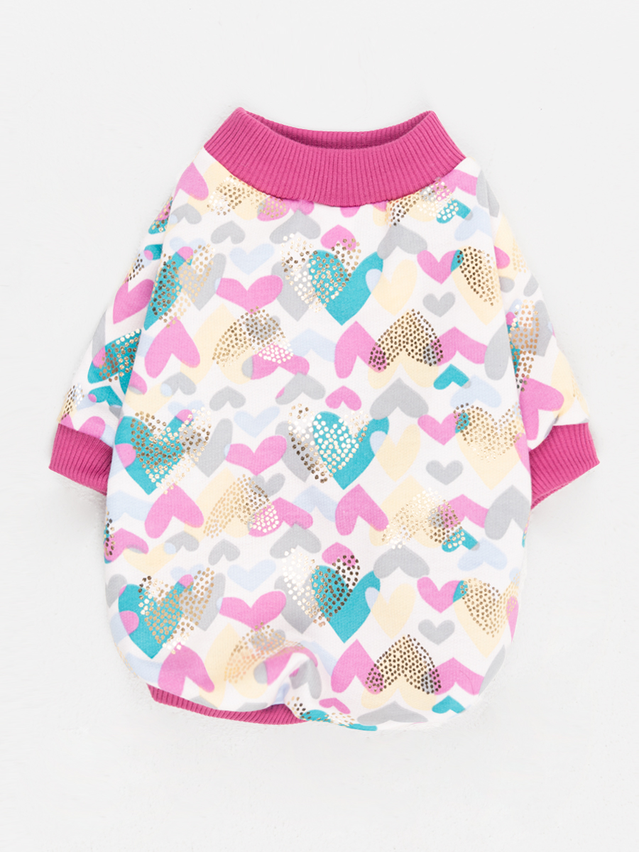 Buzo Hearts para mascotas
