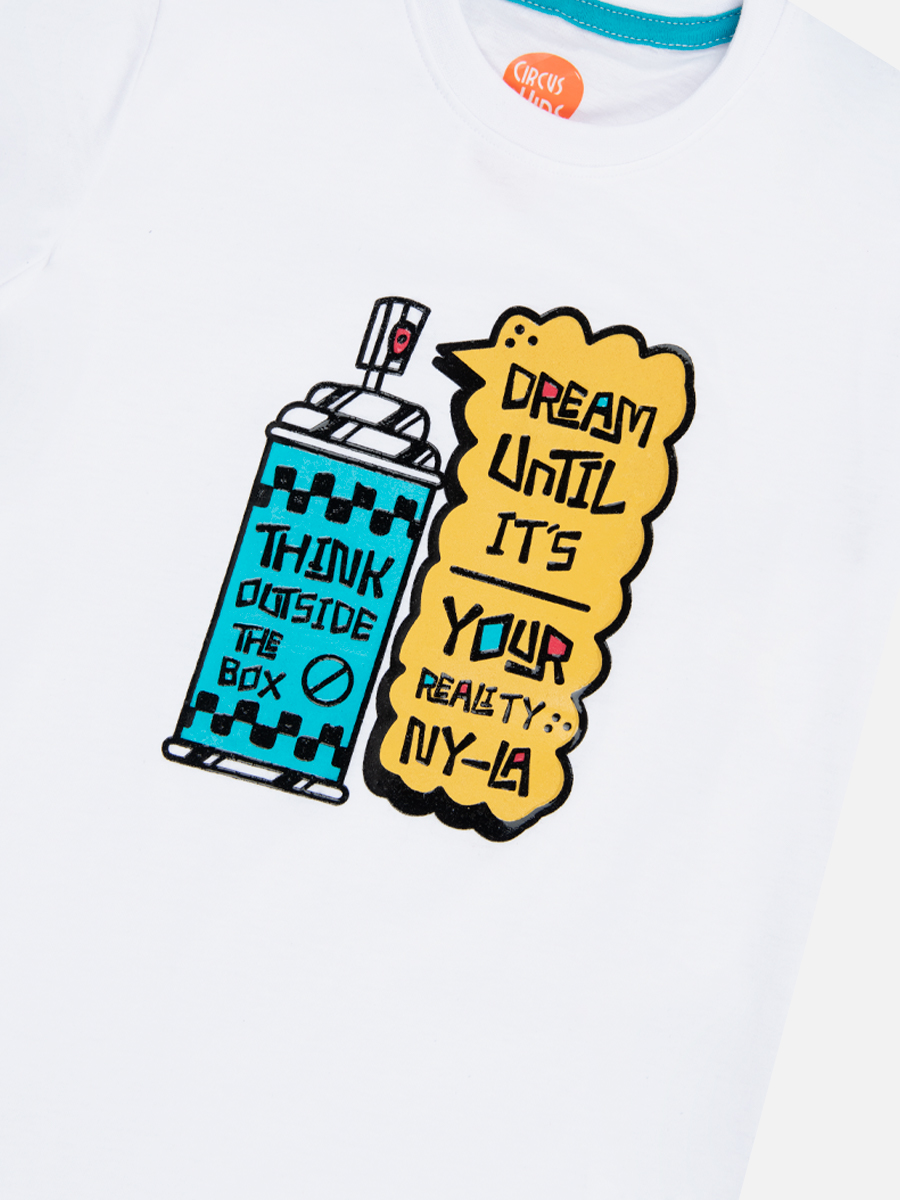 Camiseta Estampada - Escolar