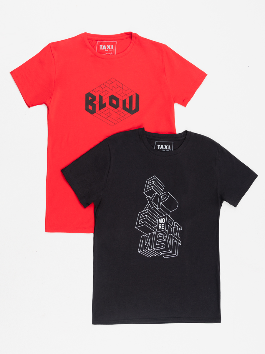 Camiseta Estampada Pack X2
