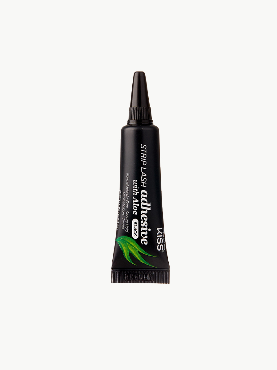 Kiss - Everest Adhesivo de Aloe Vera Látex Negro