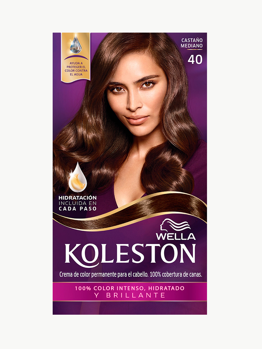 Koleston - Tinte en Crema Castaño Medio 40