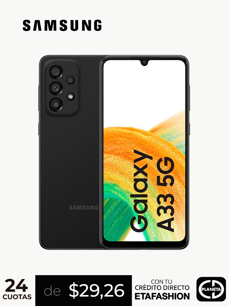 Celular Samsung Galaxy A33 128GB / Negro
