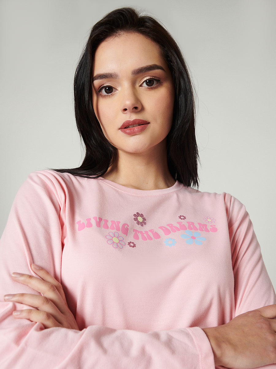 Camisón manga larga de pijama