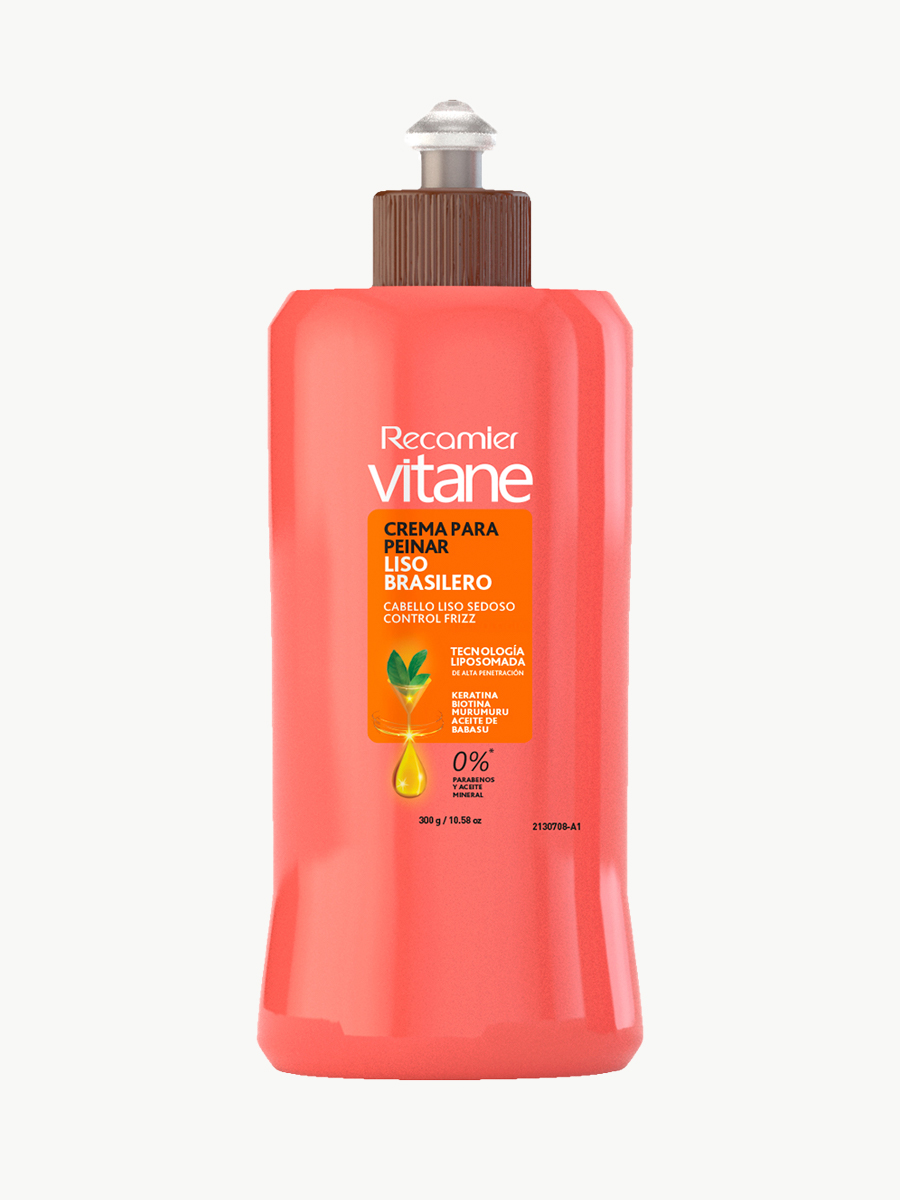 Crema para Peinar Liso Brasilero - Vitane