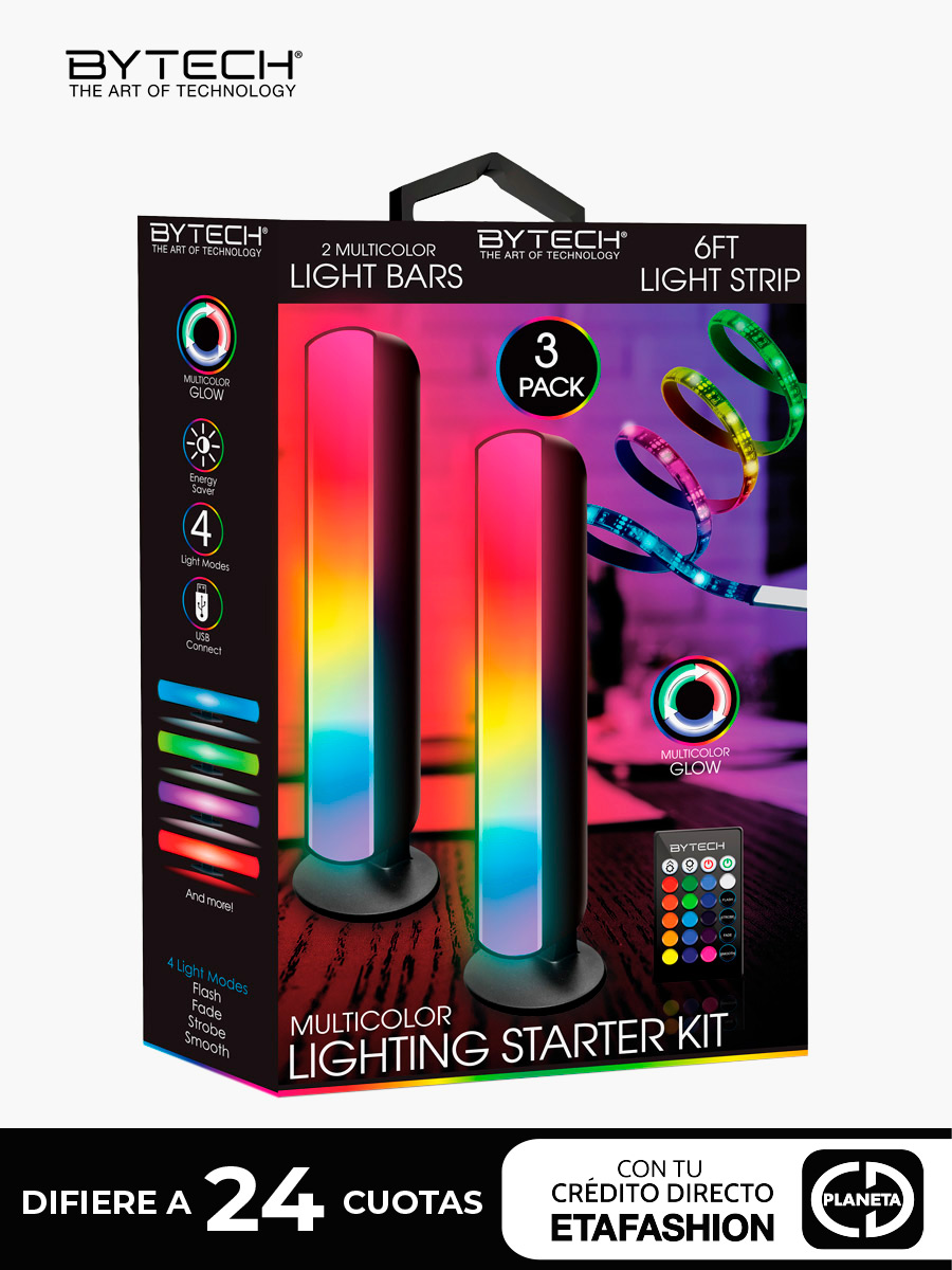 Kit de iluminación By Tech Multicolor